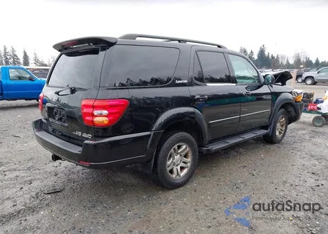 2004 Toyota Sequoia Limited V8 from USA, damaged, VIN 5TDBT48A64S224008